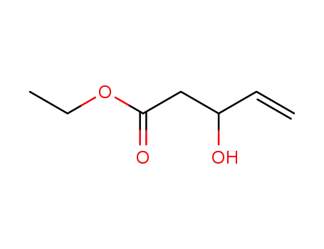 Molecular Structure of 38996-01-9 (4-Pentenoic acid, 3-hydroxy-, ethyl ester)