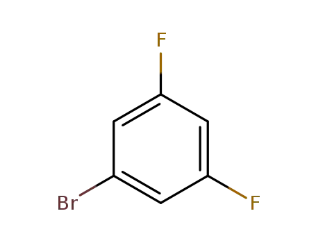 Molecular Structure of 461-96-1 (1-Bromo-3,5-difluorobenzene)