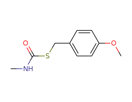 Methyl-thiocarbamic acid S-(4-methoxy-benzyl) ester