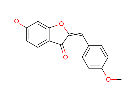 6-hydroxy-2-[(4-methoxyphenyl)methylidene]benzofuran-3-one cas  20727-61-1