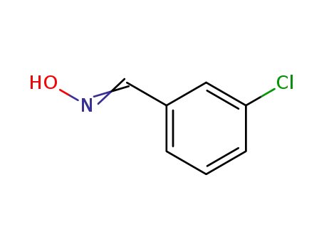 Molecular Structure of 34158-71-9 (3-Chlorobenzaldehyde oxime)