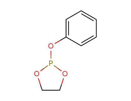 Phosphorous acid, cyclic ethylene ester, phenyl ester