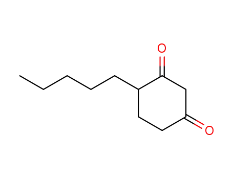 Molecular Structure of 63649-30-9 (1,3-Cyclohexanedione, 4-pentyl-)