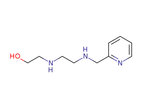 Molecular Structure of 62402-15-7 (Ethanol, 2-[[2-[(2-pyridinylmethyl)amino]ethyl]amino]-)