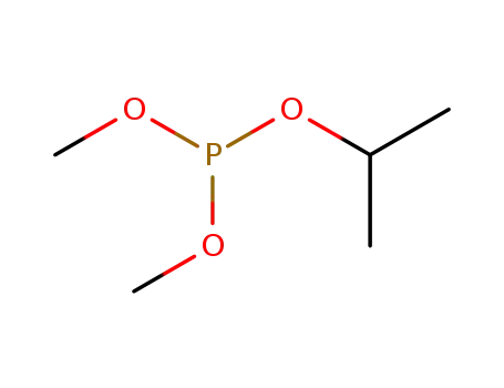 Molecular Structure of 52956-34-0 (Phosphorous acid, dimethyl 1-methylethyl ester)