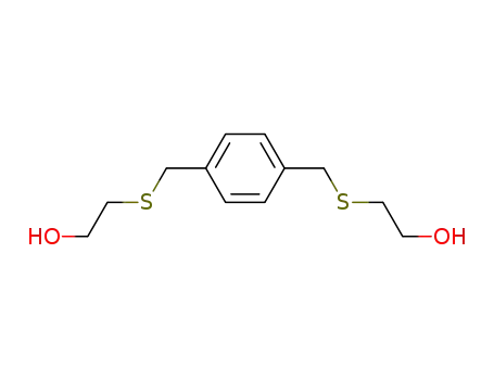 Molecular Structure of 7321-13-3 (Ethanol,2,2'-[1,4-phenylenebis(methylenethio)]bis-)