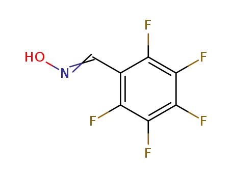 Molecular Structure of 27318-28-1 (Benzaldehyde, pentafluoro-, oxime)