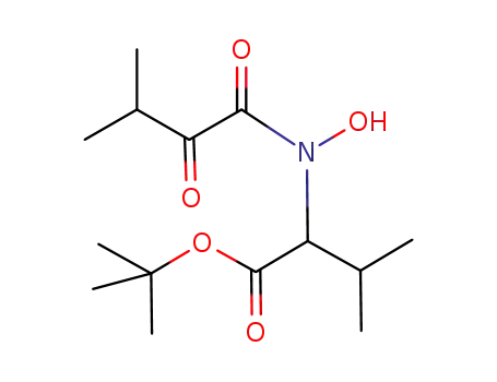 tert-butyl 2-(N-hydroxy-3-methyl-2-oxobutanamido)-3-methylbutanoate