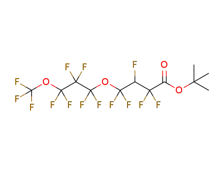 tert-butyl 2,2,3,4,4-pentafluoro-4-[1,1,2,2,3,3-hexafluoro-3-(trifluoromethoxy)propoxy]butanoate