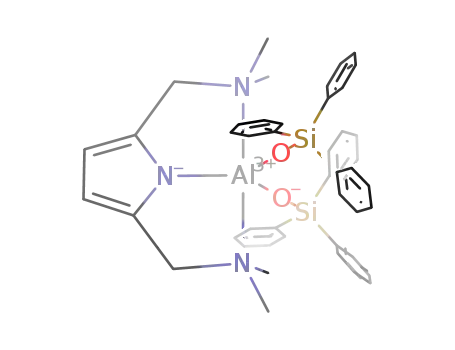 [C4H2N(2,5-CH2NMe2)2Al(OSiPh3)2]