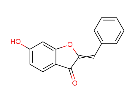 2-benzylidene-6-hydroxybenzofuran-3(2H)-one