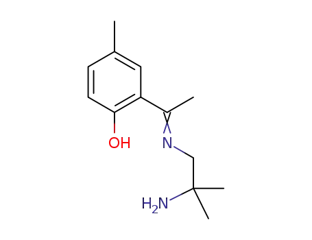 2-(1-(2-amino-2-methylpropylimino)ethyl)-4-methylphenol