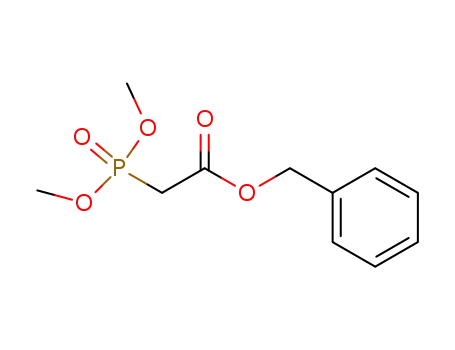 Molecular Structure of 57443-18-2 (BENZYL DIMETHYL PHOSPHONOACETATE)