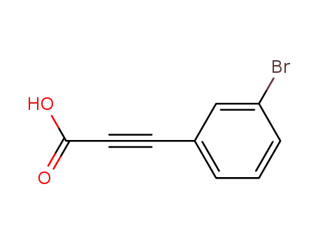 Molecular Structure of 29835-28-7 (2-Propynoic acid, 3-(3-bromophenyl)-)