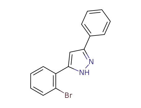 5-(2-bromophenyl)-3-phenyl-1H-pyrazole