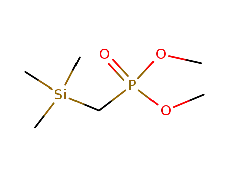Molecular Structure of 13433-42-6 (DIMETHYL TRIMETHYLSILYLMETHYLPHOSPHONATE)