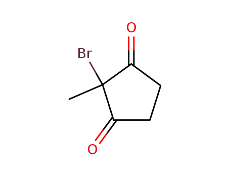 2-bromo-2-methylcyclopentane-1,3-dione