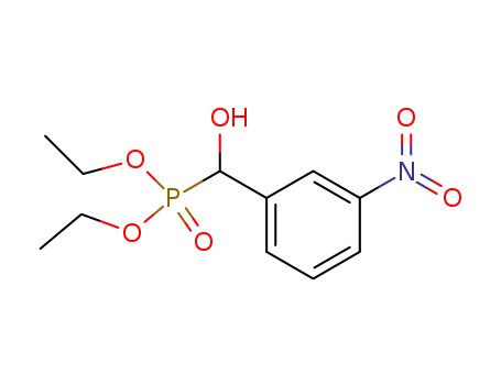 diethoxyphosphoryl-(3-nitrophenyl)methanol cas  50652-91-0
