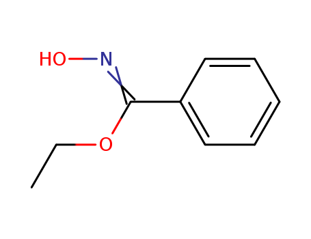 Benzenecarboximidic acid, N-hydroxy-, ethyl ester