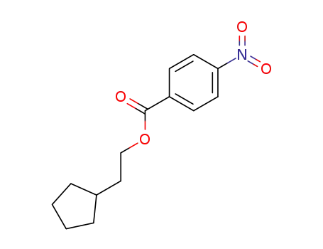 4-nitro-benzoic acid-(2-cyclopentyl-ethyl ester)