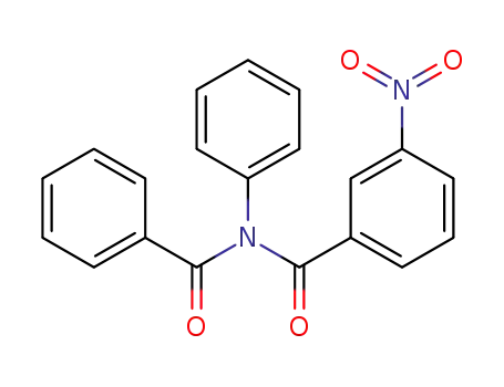 Molecular Structure of 61582-63-6 (Benzamide, N-benzoyl-3-nitro-N-phenyl-)