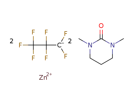 Zn(nC3F7)2(1,3-dimethyl-3,4,5,6-tetrahydro-2(1H)-pyrimidinone)2