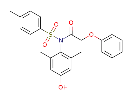 N-(4-hydroxy-2,6-dimethylphenyl)-N-(4-methylbenzenesulfonyl)-2-phenoxyacetamide