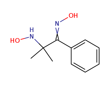 2-(HYDROXYAMINO)-2-METHYL-1-PHENYLPROPAN-1-ONE OXIME