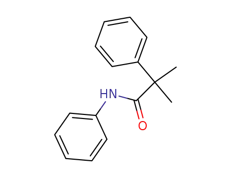 Molecular Structure of 58265-36-4 (2-methyl-N,2-diphenylpropanamide)