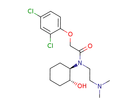 N-(2-dimethylaminoethyl)-N-(trans-2-hydroxycyclohexyl)-2,4-dichlorophenoxyacetamide