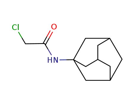 Molecular Structure of 5689-59-8 (N-ADAMANTAN-1-YL-2-CHLORO-ACETAMIDE)