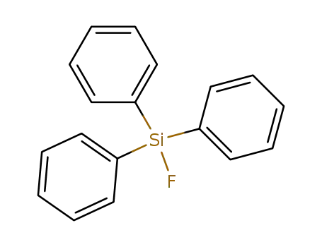 Molecular Structure of 379-50-0 (TRIPHENYLFLUOROSILANE)