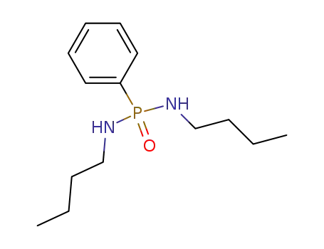 Molecular Structure of 14360-81-7 (Phosphonic diamide, N,N'-dibutyl-P-phenyl-)