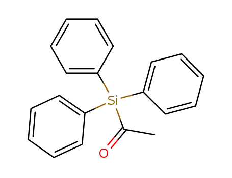 Molecular Structure of 4916-42-1 (Acetyltriphenylsilane)