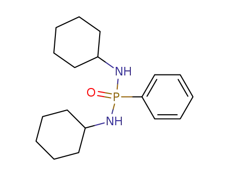 Phosphonic diamide,N,N'-dicyclohexyl-P-phenyl- cas  14612-96-5