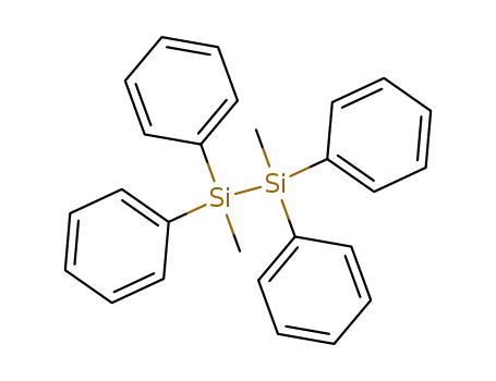 Molecular Structure of 1172-76-5 (1,2-DIMETHYL-1,1,2,2-TETRAPHENYLDISILANE)