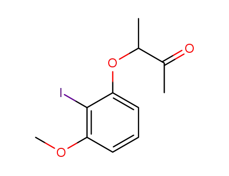 3-(2-iodo-3-methoxyphenoxy)butan-2-one