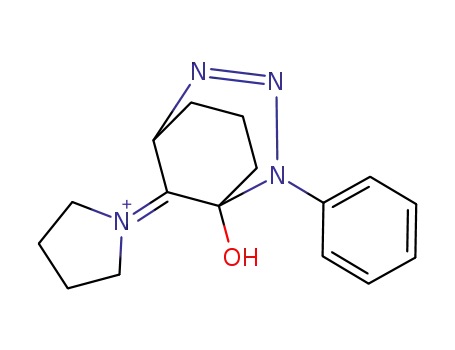 1-(1-hydroxy-2-phenyl-2,3,4-triazabicyclo[3.3.1]non-3-en-9-ylidene)pyrrolidin-1-ium