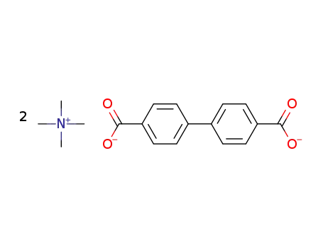 bis(tetramethylammonium) 4,4′-biphenyl dicarboxylate