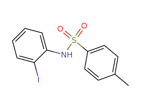 Molecular Structure of 61613-20-5 (N-Tosyl-2-iodoaniline)