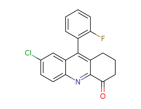 7-chloro-9-(2'-fluorophenyl)-2,3-dihydro-1H-acridin-4-one