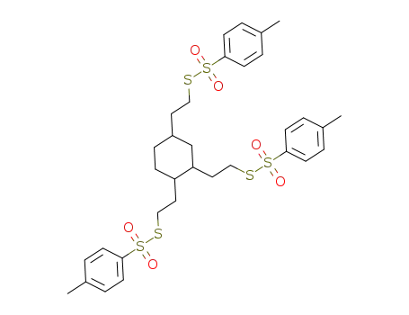 toluene-4-thiosulfonic acid S-{2-[2,4-bis(2-toluene-4-sulfonylsulfanylethyl)cyclohexyl]ethyl} ester