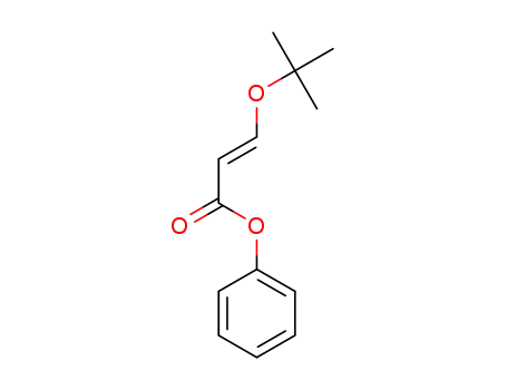 phenyl (E)-3-(t-butoxy)acrylate