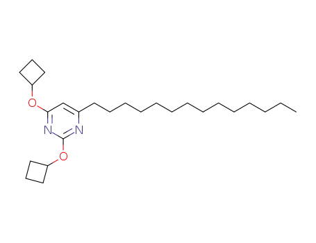 2,4-dicyclobutanoxy-6-tetradecylpyrimidine