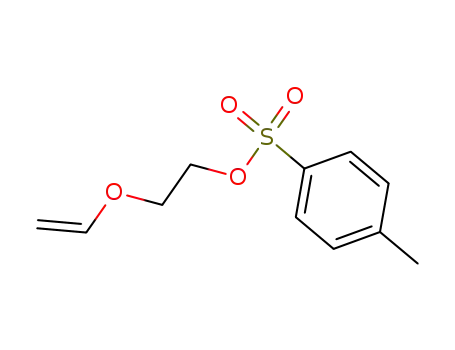 Molecular Structure of 99051-18-0 (Ethanol, 2-(ethenyloxy)-, 4-methylbenzenesulfonate)