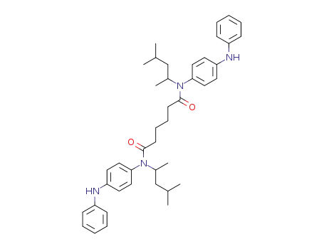 N,N'-bis(4-anilinophenyl)-N,N'-bis(4-methylpentan-2-yl)adipamide