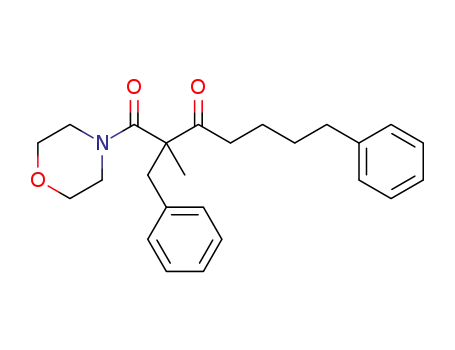2-benzyl-2-methyl-1-morpholino-7-phenylheptane-1,3-dione