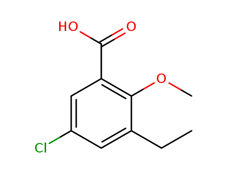 5-chloro-2-methoxy-3-ethylbenzoic acid