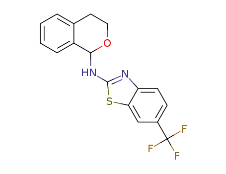 N-(isochroman-1-yl)-6-(trifluoromethyl)benzo[d]thiazol-2-amine