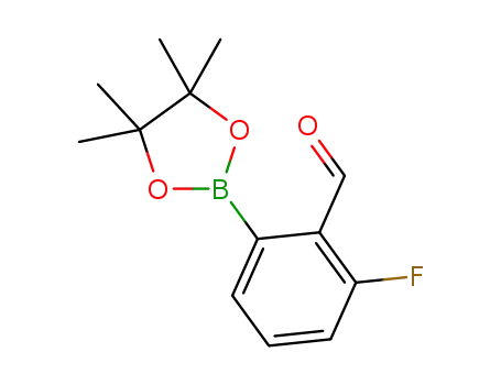 2-fluoro-6-(4,4,5,5-tetramethyl-1,3,2-dioxaborolan-2-yl)benzaldehyde
